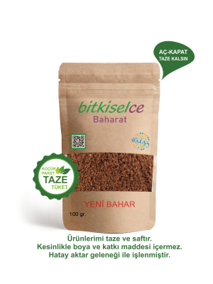Premium Kalite Hatay’ın Aromatik Sihiri: Doğal Yeni Bahar 100 gr.